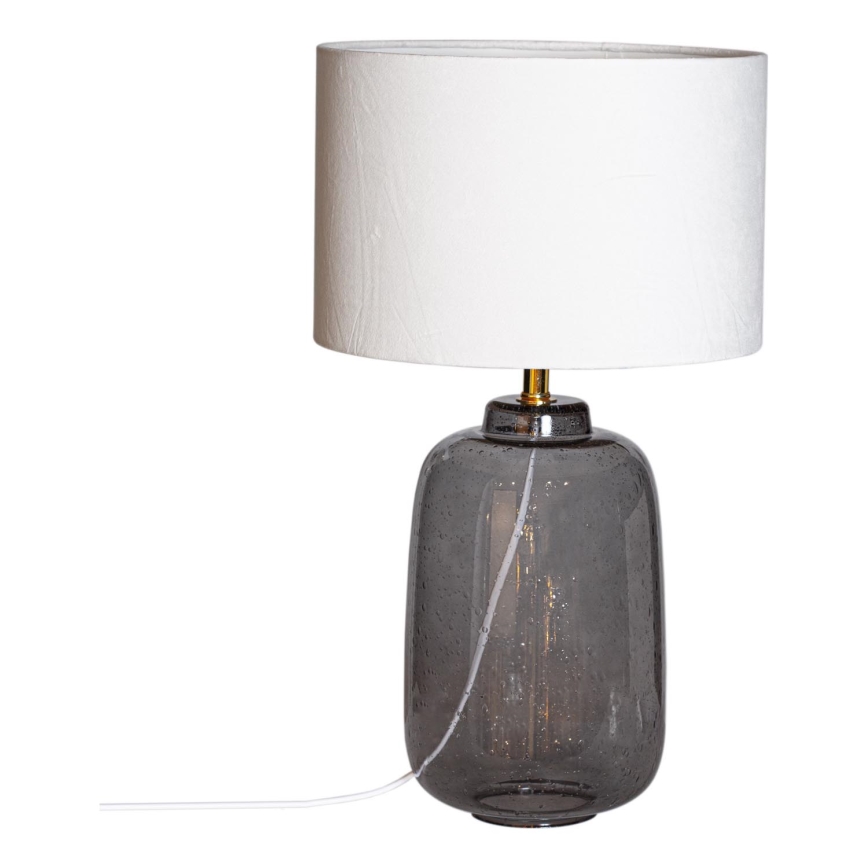 Cottex - Lampe de table BLAKE 1xE27/8W/230V grise