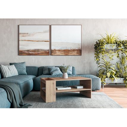 Couchtisch BELA 100x42 cm Artisan-Eiche