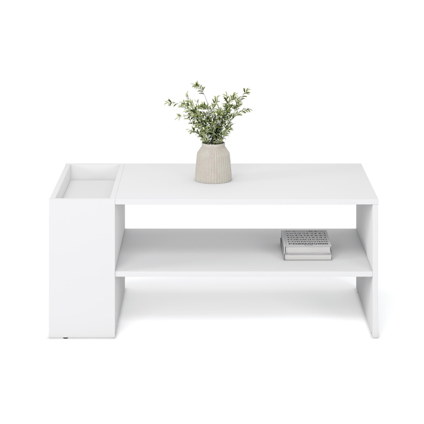 Couchtisch BELA 100x42 cm weiß