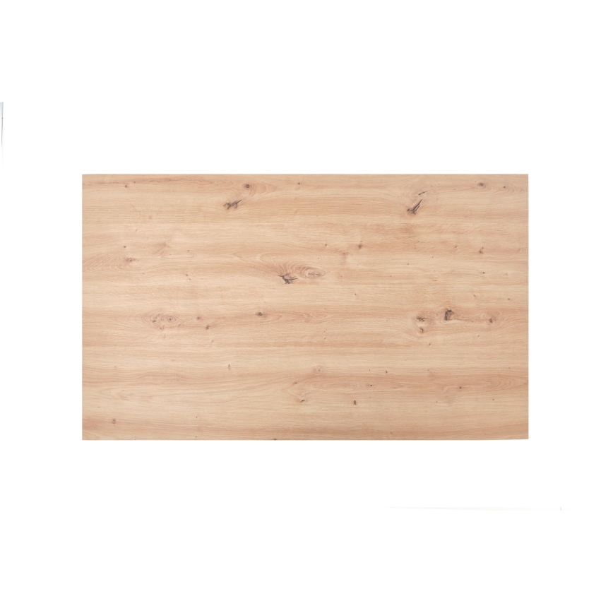 Couchtisch FORMA 110x65 cm braun/schwarz