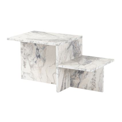 Couchtisch HARMONY 40x80 cm Marmordekor