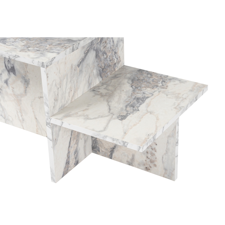 Couchtisch HARMONY 40x80 cm Marmordekor
