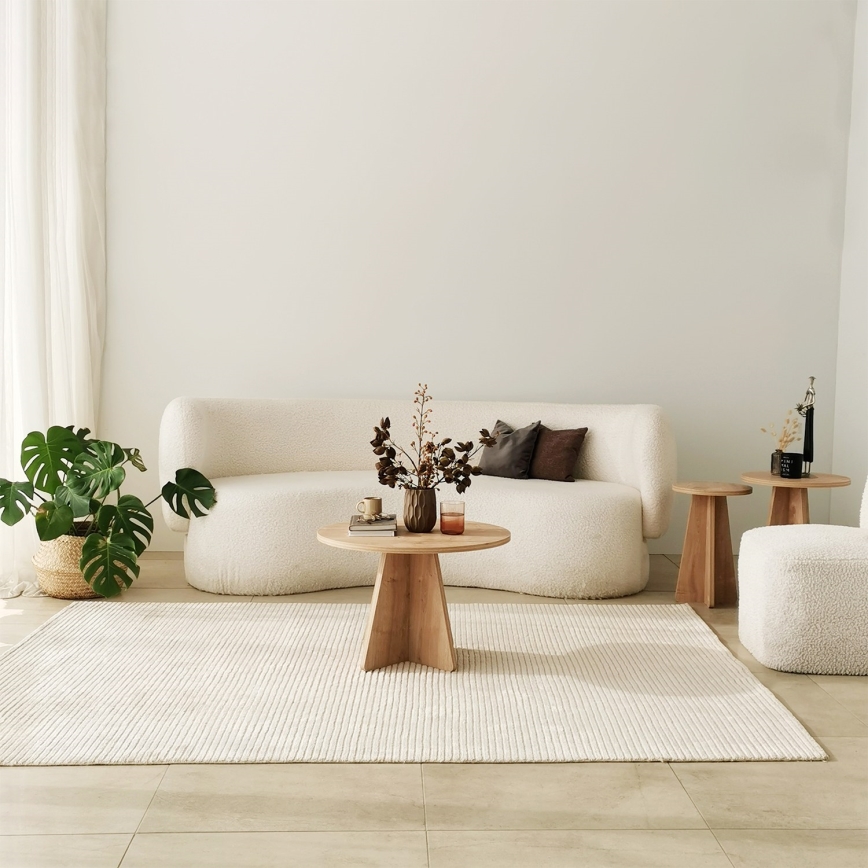 Couchtisch MUSHROOM 40x60 cm Saphir-Eiche