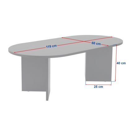Couchtisch NEL weiß