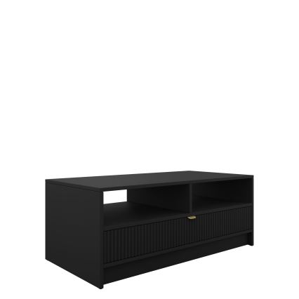 Couchtisch TIRENO 40 x 100 cm, schwarz