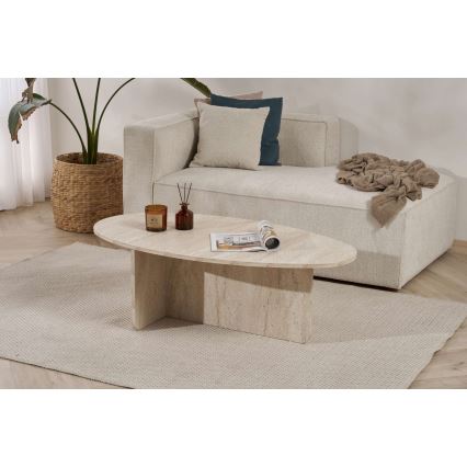 Couchtisch VARUM 120x65 cm beige