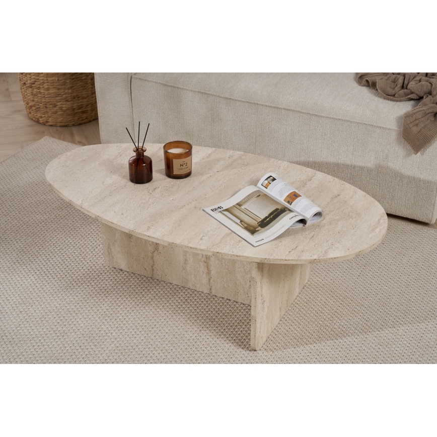 Couchtisch VARUM 120x65 cm Travertin