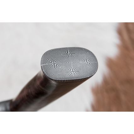 Couteau de Damas unique 13,8 cm érable