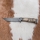 Couteau en acier de Damas unique 13 cm châtaignier