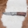 Couteau pliant en acier de Damas 8 cm bois de fer