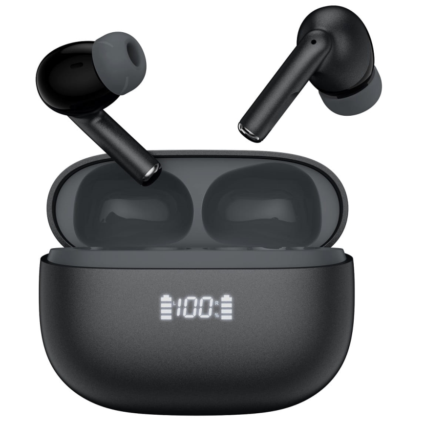 Cuffie wireless con ANC+ENC nero