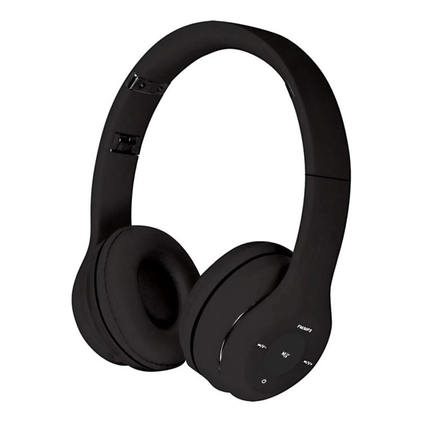 Cuffie wireless con microfono 400 mAh nero