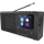 DAB DAB+ FM Radio 3W/5V/4xAA schwarz
