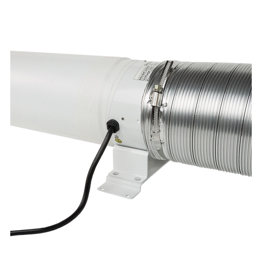 Dalap 24MF125 - Rohrventilator mit energiesparendem Motor und Drehzahlregler MF 125 EC 20W/230V