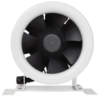 Dalap 24MF125 - Ventilatore canalizzato con motore a risparmio energetico e regolatore di velocità MF 125 EC 20W/230V