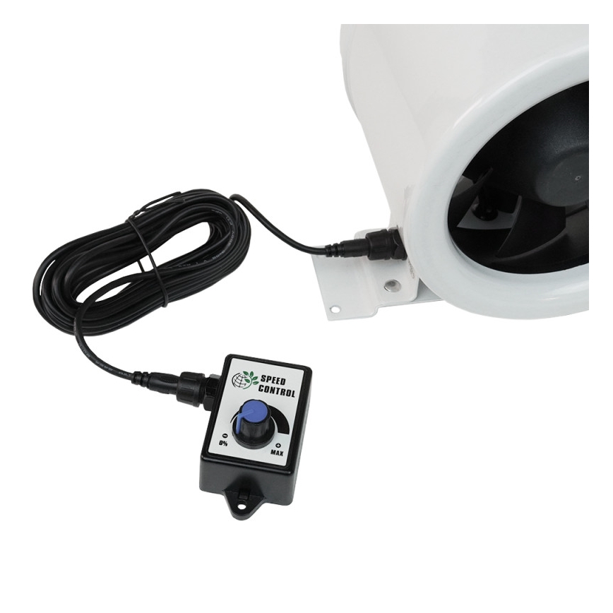 Dalap 24MF125 - Ventilatore canalizzato con motore a risparmio energetico e regolatore di velocità MF 125 EC 20W/230V