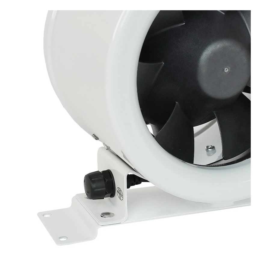 Dalap 24MF125 - Ventilatore canalizzato con motore a risparmio energetico e regolatore di velocità MF 125 EC 20W/230V
