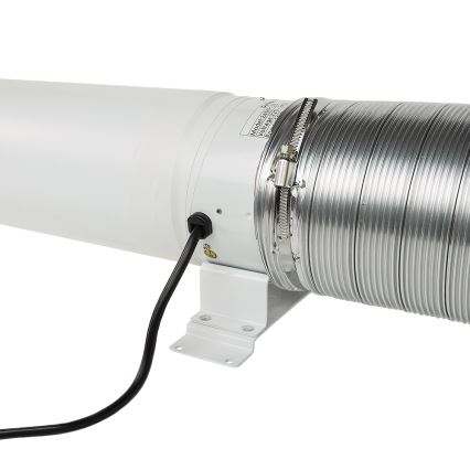 Dalap 24MF200 - Rohrventilator mit energiesparendem Motor und Drehzahlregler MF 200 EC 75W/230V