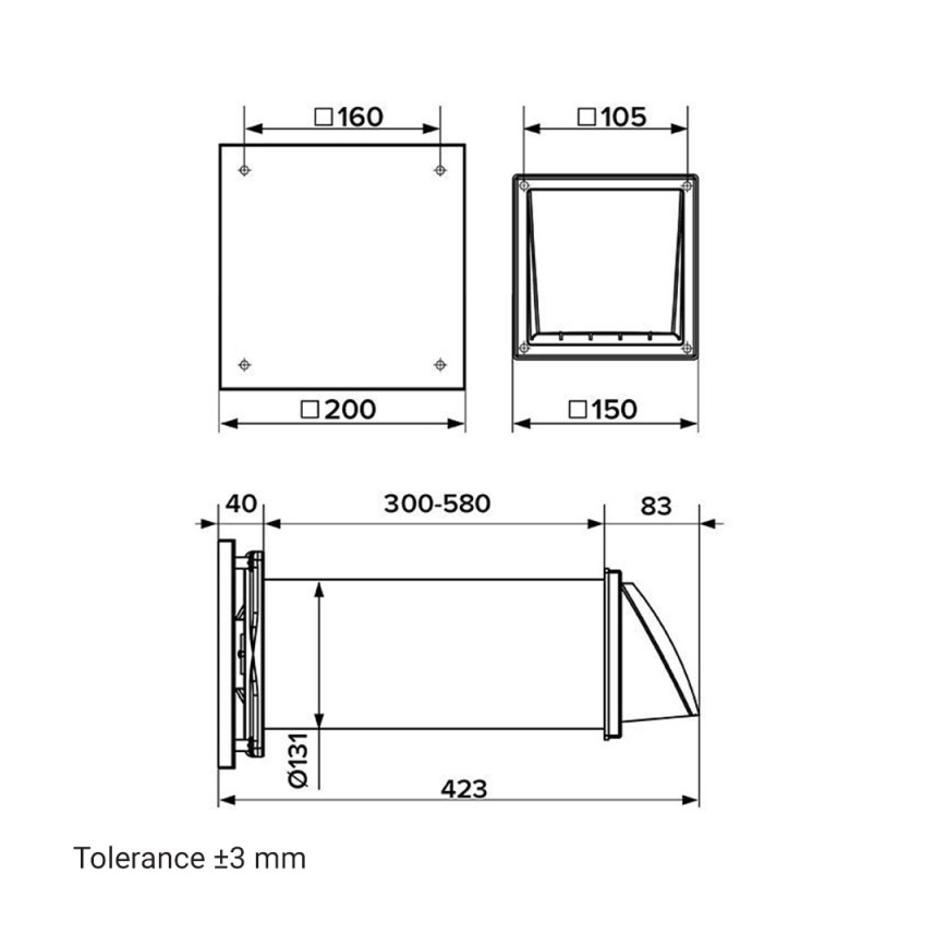 Dalap 24ZH01 - Recuperatore di calore per ambienti HERO 9,4W/230V