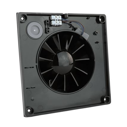 Dalap 41096ZW - Axialventilator mit Zeitschaltuhr 125 DARK ZW 10W/230V