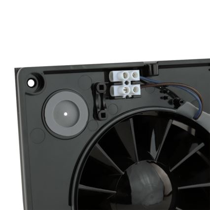 Dalap 41096ZW - Ventilateur axial temporisé 125 DARK ZW 10W/230V