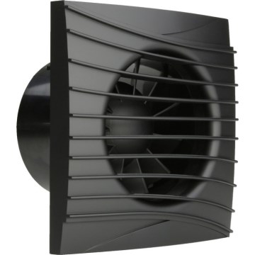 Dalap 41096ZW - Ventilatore assiale con temporizzatore 125 DARK ZW 10W/230V
