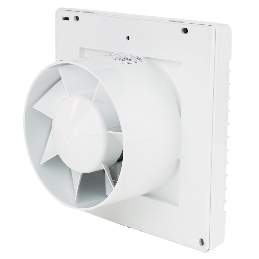 Dalap 41104 - Ventilateur axial avec volet automatique 100 LV 12 18W/12V