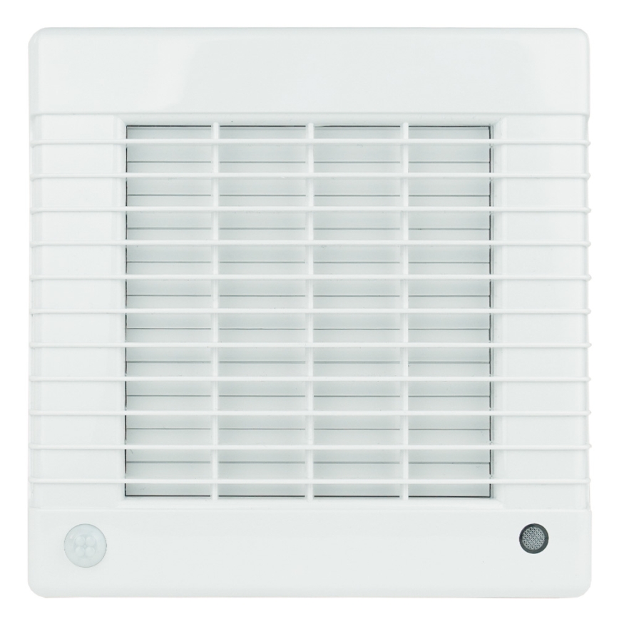 Dalap 41105 - Ventilateur axial avec volet automatique et minuterie 100 LVZ 12 18W/12V