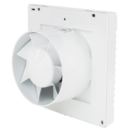 Dalap 41105 - Ventilateur axial avec volet automatique et minuterie 100 LVZ 12 18W/12V