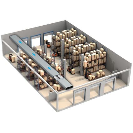 Dalap 8199 - Ventilatore assiale AP PROFI 100 25W/230V