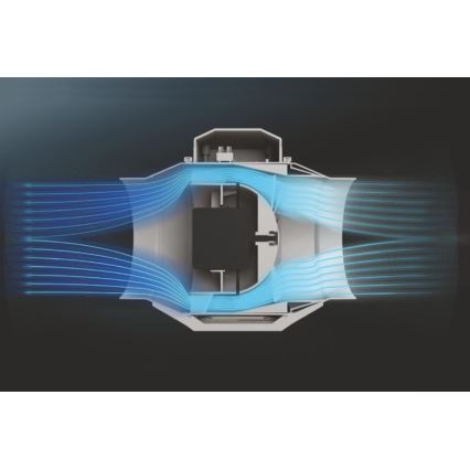 Dalap 8207 - Ventilatore assiale AP PROFI 125 29W/230V