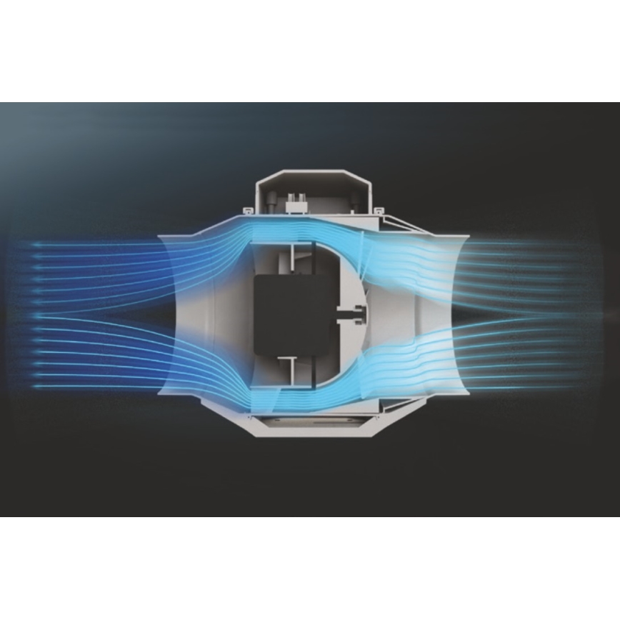 Dalap 8207 - Ventilatore assiale AP PROFI 125 29W/230V