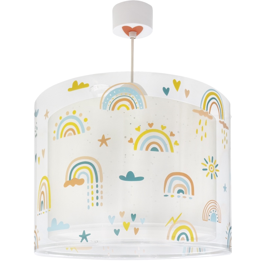Dalber 41192 - Lustre pour enfant RAINBOW 1xE27/15W/230V multicolore