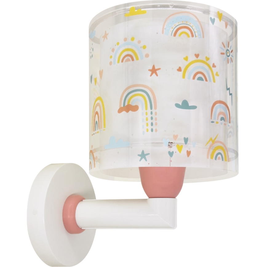 Dalber 41199 - Lampada da parete per bambini RAINBOW 1xE27/15W/230V multicolore