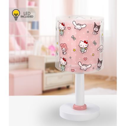 Dalber 41251 - Lampada notturna LED per bambini HELLO KITTY&FRIENDS 1xG4/4W/230V rosa