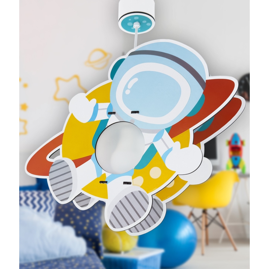 Dalber 41347 - Suspension enfant ASTRONAUT 1xE27/15W/230V