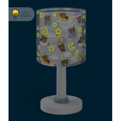 Dalber 41571T - Lampada LED per bambini BABY TEDDY 1xG4/4W/230V blu