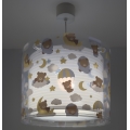 Dalber 41572T - Lampadario per bambini BABY TEDDY 1xE27/15W/230V blu
