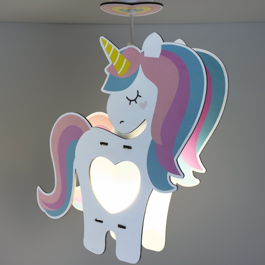 Dalber 41597 - Suspension enfant UNICORN 1xE27/15W/230V