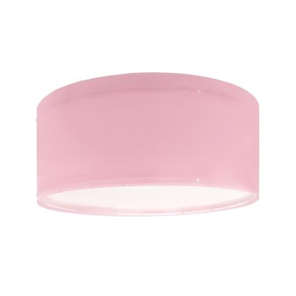 Dalber 42006S - Plafoniera per bambini COLOR LIGHT 2xE27/15W/230V rosa