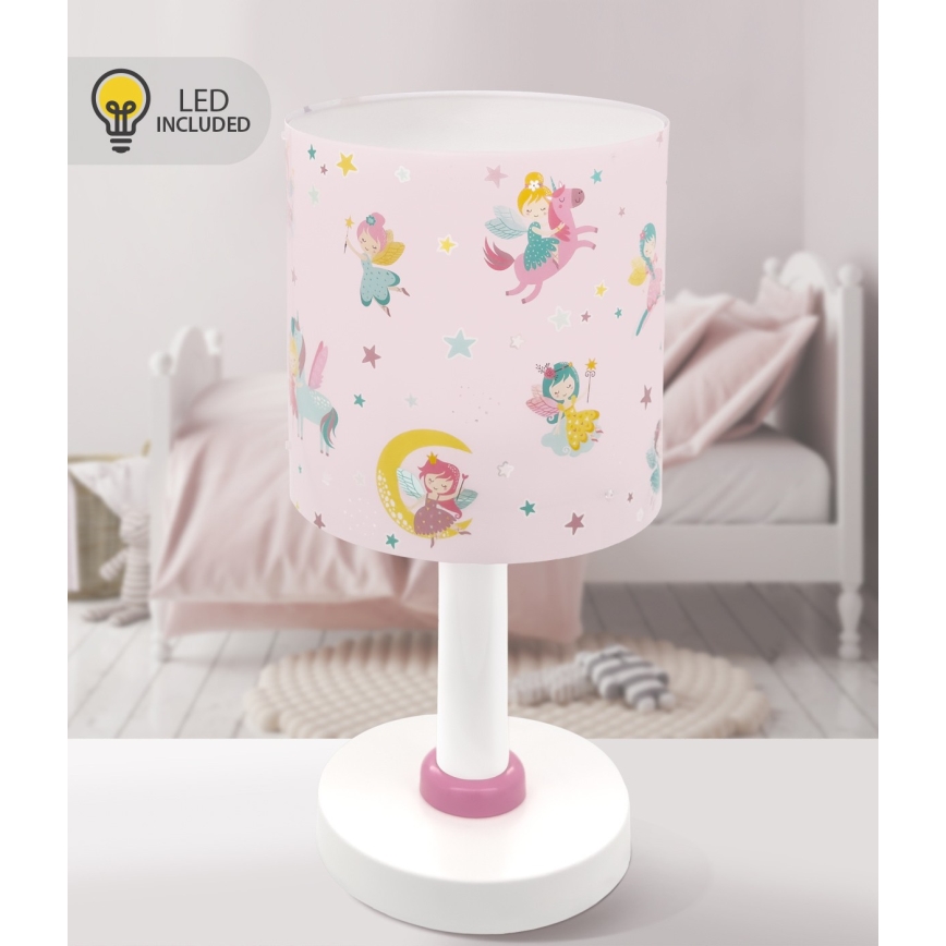 Dalber 42491N - Lampada LED per bambini FAIRY DREAMS 1xG4/4W/230V rosa