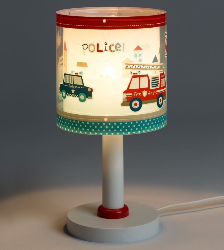 Dalber 60611N - Lampe LED pour enfant POLICE 1xG4/4W/230V, multicolore