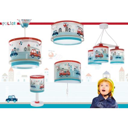 Dalber 60611N - Lampe LED pour enfant POLICE 1xG4/4W/230V, multicolore