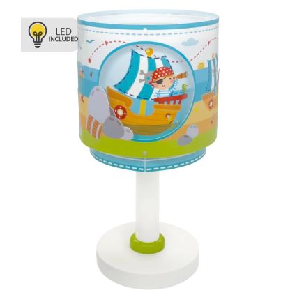 Dalber 60651N - LED-Kinderlampe PIRATE ISLAND 1xG4/4W/230V mehrfarbig