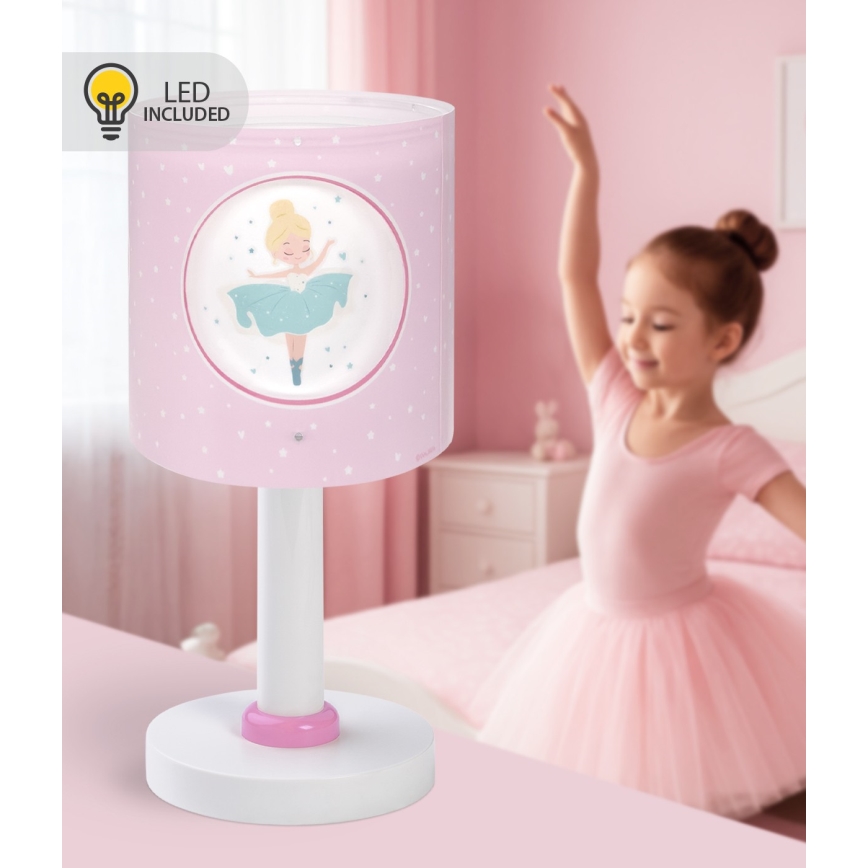 Dalber 60911 - Lampada LED per bambini PRINCESS DANCE 1xG4/4W/230V rosa