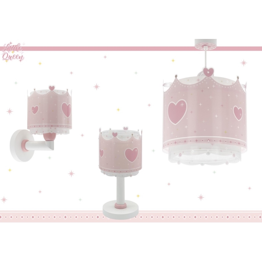 Dalber 61101 - Lampe d'enfant LITTLE QUEEN 1xE14/40W/230V