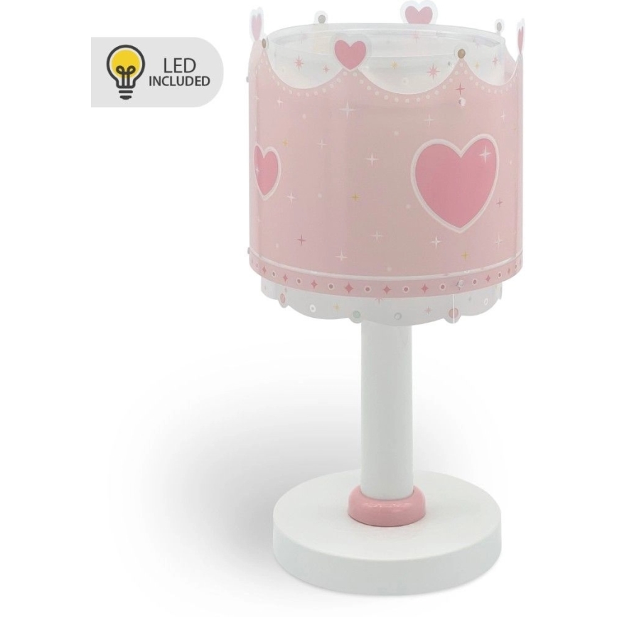 Dalber 61101N - Lampada LED per bambini LITTLE QUEEN 1xG4/4W/230V rosa
