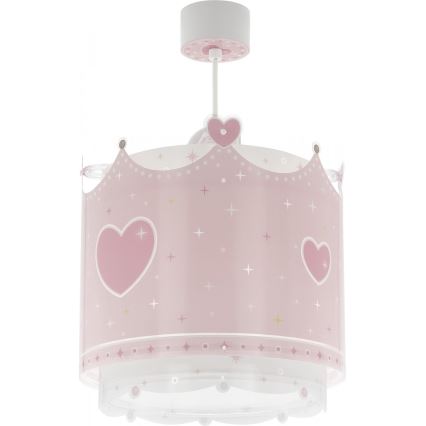Dalber 61102 - Lustre enfant LITTLE QUEEN 1xE27/60W/230V