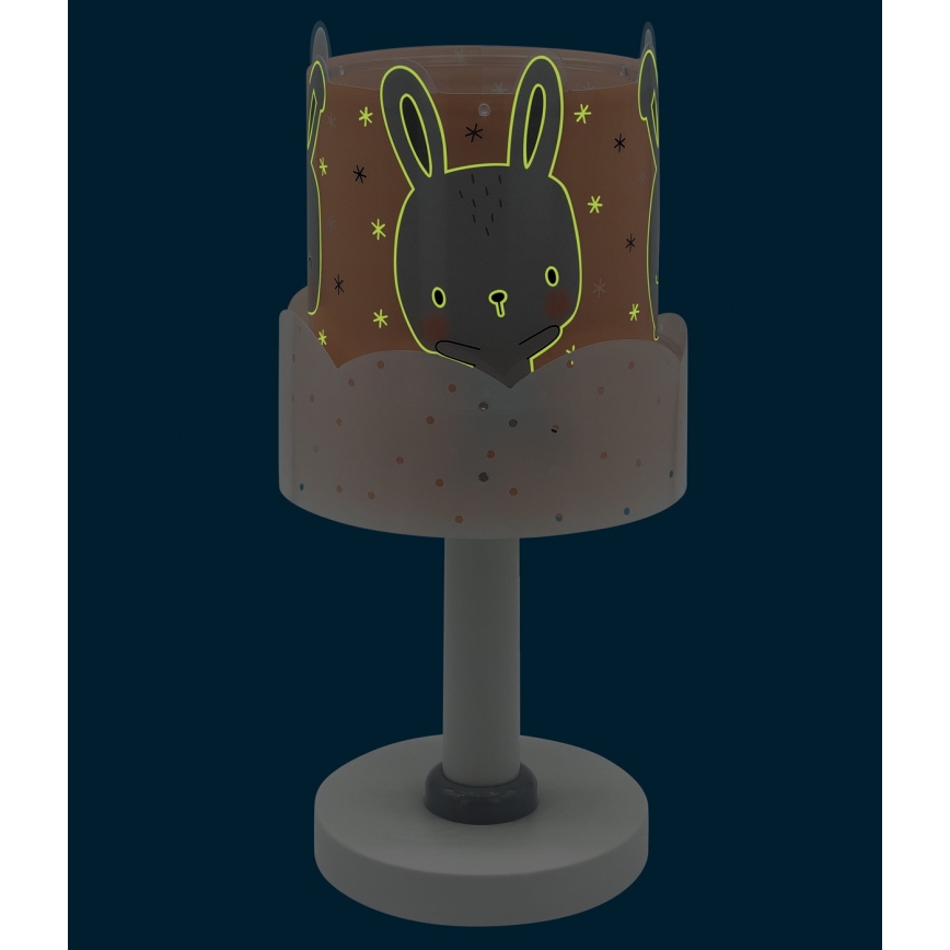 Dalber 61151S - Kinderlampe BUNNY 1xE14/40W/230V orange