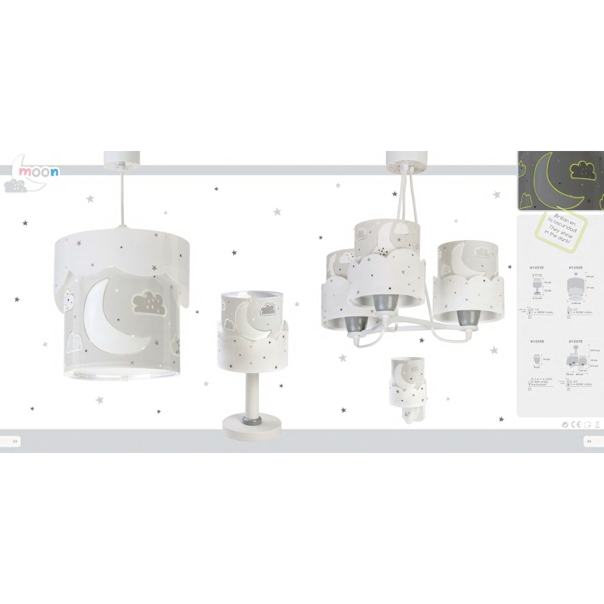 Dalber 61235E - Lampadina LED da presa MOON 1xE14/0,3W/230V